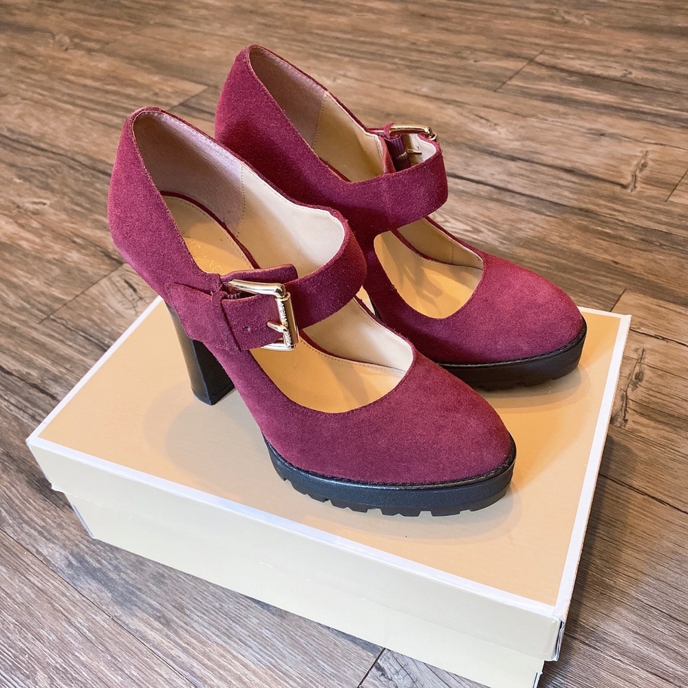 Michael Kors Burgundy Heels